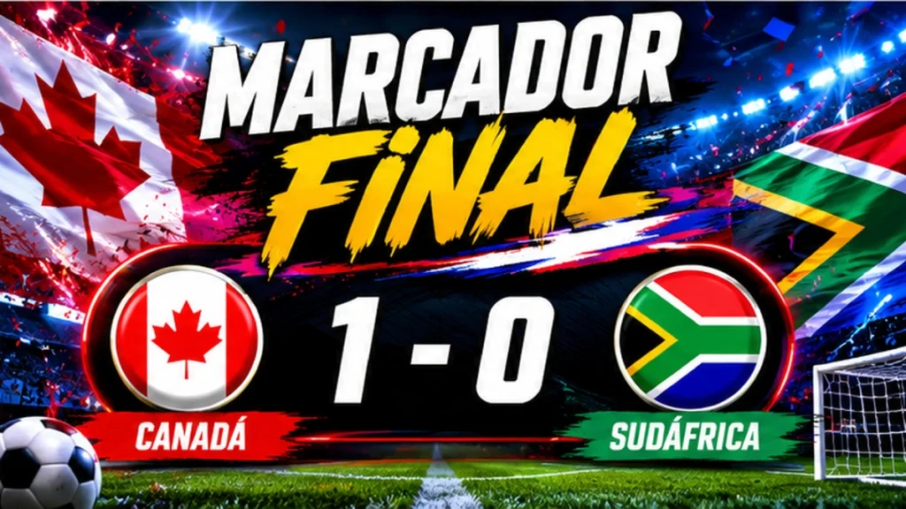 Canadá derrotó 1-0 a Sudáfrica en la ronda de 32 del Mundial 2026 con un gol de Stephen Eustáquio en el descuento.