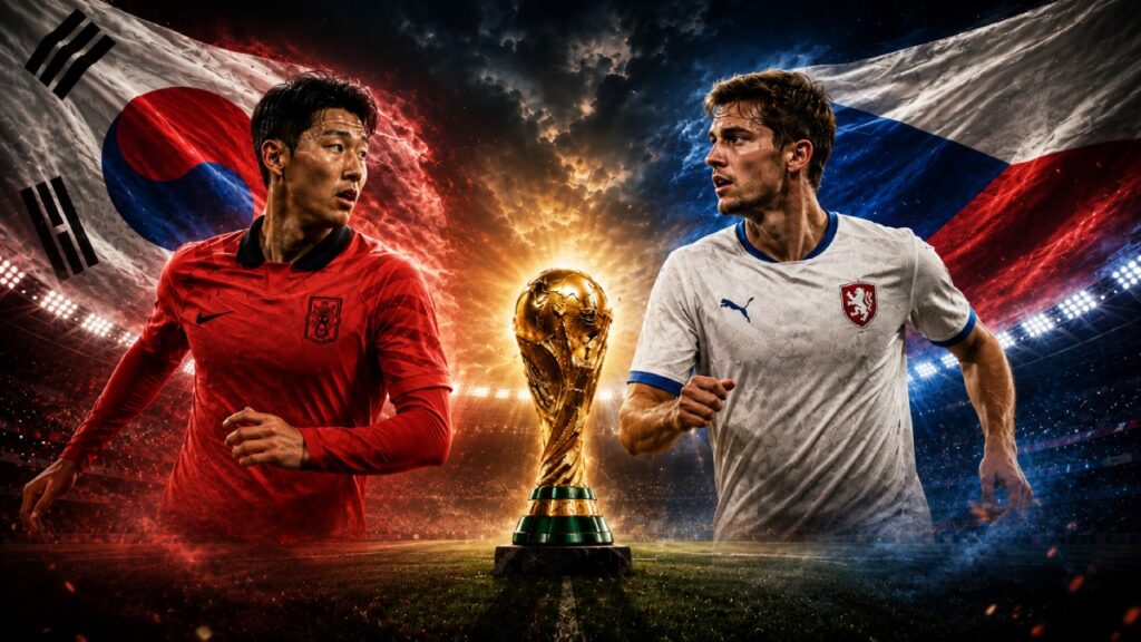 Corea del Sur celebra la remontada ante República Checa en el Mundial 2026