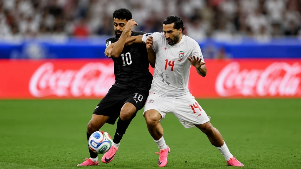 El Irán 2-2 Nueva Zelanda fue un partido de ida y vuelta