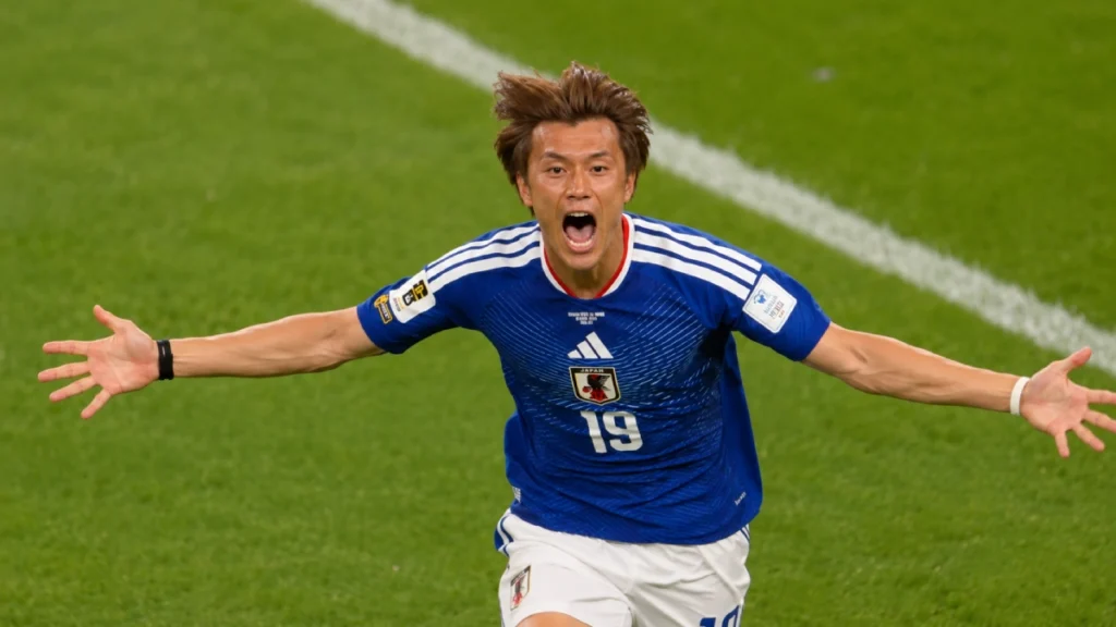 Daichi Kamada celebra el empate agónico de Japón ante Países Bajos en el Mundial 2026