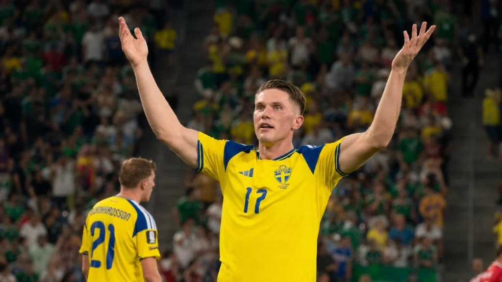 Suecia 5-1 ante Túnez en el Mundial 2026
